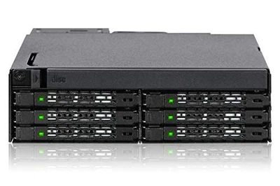 Icy Dock ToughArmor MB606SPO-B Drive Enclosure for 5.25" - Serial ATA/600 Host - Image 1 of 4