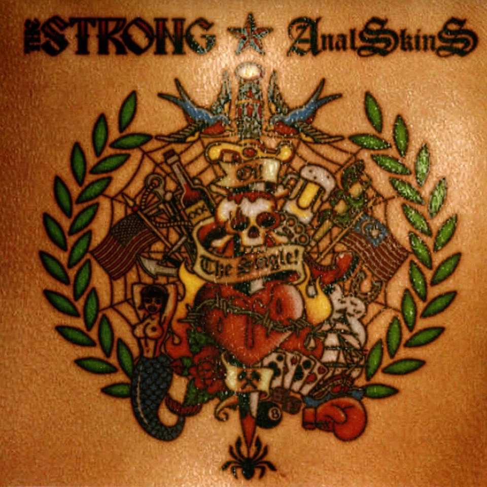 ANAL SKINS / THE STRONG - OI! THE SINGLE 7" (2008) SINGAPUR / USA OI-PUNK - Bild 1 von 1