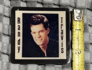 "Cartera fotográfica a color Young Randy Travis de 2"" por 2"" tamaño country western" - Imagen 1 de 3