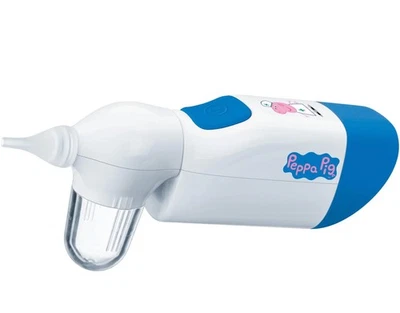 SANITAS(BEURER GMBH) Sanitas Baby Nasensauger elektrisch Peppa Pig SNA 15 2 Silikonaufsätze