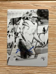 2018 Panini Plates And Patches Vita Vea Luminance Black Printing Plate 1/1 Auto - Picture 1 of 2