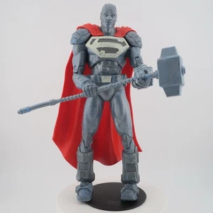 Mcfarlane DC Multiverse Superman Steel 7" Actionfigur Reign of the Superman - Bild 1 von 4