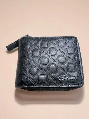 Carteira preta Calvin Klein - Imagem 1 de 4