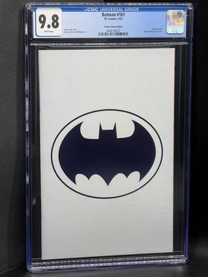 TRINITY BATMAN #161 CGC 9.8  FOIL LOGO GLOW IN THE DARK VARIANT LTD 650 - Image 1 of 4