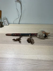 Navajo Native American Smokable Peace Pipe - Picture 1 of 20
