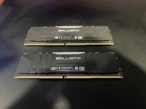 CRUCIAL BALLISTIX 16GB (8GB x 2) 3600 Mhz DDR4 Memory - Picture 1 of 3