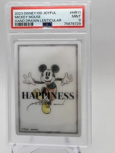 2023 Card Fun Disney 100 Joyful Mickey Mouse Lenticular #D100-HR11 PSA 9 - Bild 1 von 4