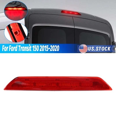 Rear Center LED 3RD Third Brake Light For Ford Transit 150 350 HD 2015-2019 2020 Foto 1 de 4