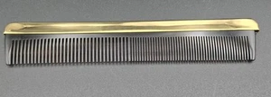 VTG 1984 Gold Electroplated Comb by E&G Giftware NEW in box - Picture 1 of 5