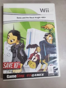 Sonic and the Black Knight (Nintendo Wii, 2009) ohne Anleitung EB Hülle getestet - Bild 1 von 2
