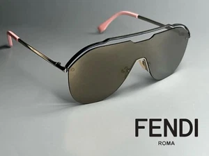 Gafas de sol originales FENDI FF M0030/S plateadas 3YGUE metal auténticas - Imagen 1 de 11