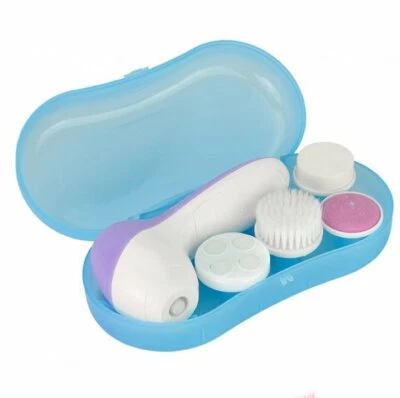 4 In 1 Electric Facial Skin Care Cleanser Face Pore Cleaning Brush Cleansing Set - image 1 of 3