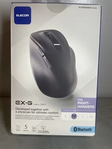 ELECOM Wireless Mouse Quiet Bluetooth EX-G Right-Handed (5) Button Size - Medium - Picture 1 of 4