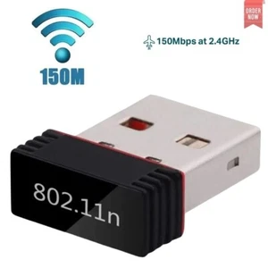 Dongle WIFI 2.4GHZ 5GHZ sans fil USB pour PC Windows 10 11 ordinateur UK double bande - Photo 1/9