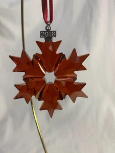 SWAROVSKI 2018 Annual Edition Red Christmas Ornament 5460487 BestOffersConsider - Picture 1 of 11