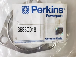 Perkins WATER PUMP GASKET 3682A011 & Exhaust Gasket 3688C018 SET OF 2 GASKETS - Picture 1 of 7