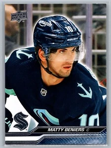 2023-24 Upper Deck #149 Matty Beniers Seattle Kraken - Picture 1 of 2