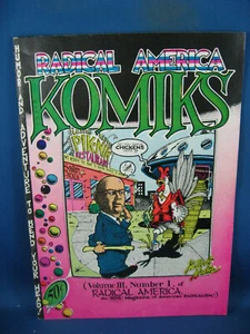 RADICAL AMERICA KOMIKS 1 F VF SHELTON FREAK BROTHERS FIRST 1969 - Bild 1 von 2