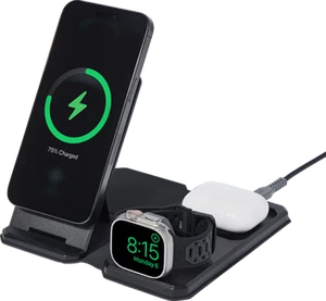 UAG 3-in-1 Travel/Desktop Wireless Charger + Case Black - Picture 1 of 1
