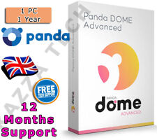 PANDA DOME ADVANCED Security 2022 1 PC USER 1 YEAR! Activation UK License Key