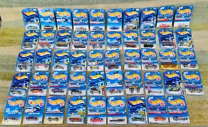 Hot Wheels 49 Car Vintage 1990s lot Series Blue Sealed New Lot 1 - Picture 1 of 16