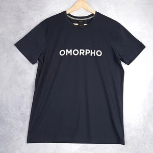 Omorpho Gravity Sportswear Shirt Mens Medium Black Active Gym Unweighted Tee - Picture 1 of 17