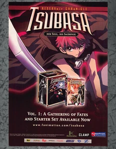 Tsubasa Her Soul, His Sacrifice Manga Release Print Ad Vintage Art CA 2007 - Picture 1 of 1