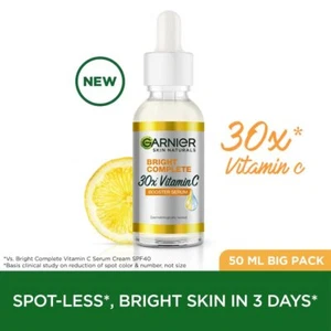 Garnier Bright Complete VITAMIN C Face Serum 50 Ml - Picture 1 of 6