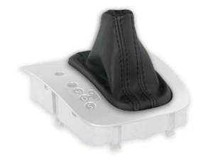 FOR VW GOLF MK5 V DSG automat GEAR SHIFT BOOT GAITER LEATHER STITCHING BLACK - Picture 1 of 4