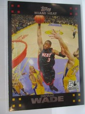 2007-08 Topps #3 Dwyane Wade HEAT