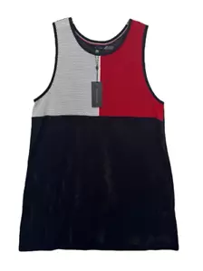 NEU! Tommy Hilfiger Tank Top Herren XL Muscle Retro Logo Classic TZ2CU965 - Bild 1 von 12