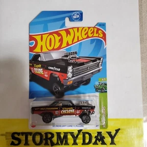 HOT WHEELS 1965 MERCURY COMET CYCLONE gassers 4/5 199/250 red & black color - Bild 1 von 3