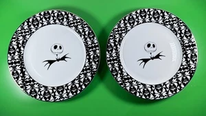 Set of 2: NIGHTMARE B4 CHRISTMAS Dinner Plates | JACK SKELLINGTON | 10.5 inch - Picture 1 of 8