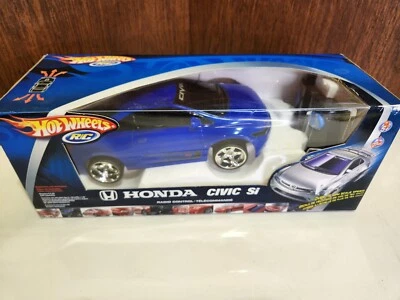 NEW OLD STOCKHot Wheels RC Honda Civic Si Blue Rare! OPEN BOX - Image 1 of 4