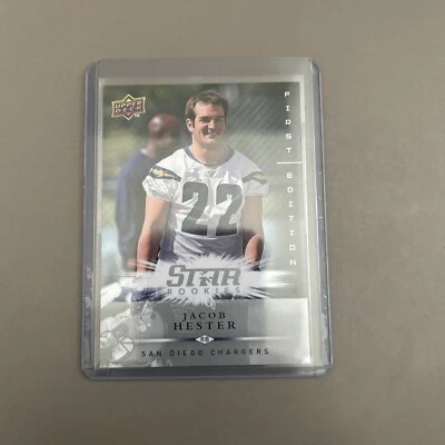 2008 Upper Deck First Edition - Star Rookies #167 Jacob Hester (RC) - Image 1 of 2