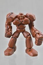 Monster Rancher Magna Golem Rock Brown #2 1.5" Vintage 1999 TCDT Playmates Mini