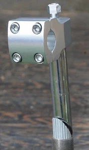 Alloy Old School BMX Bike Mallet STEM 21.1mm Vintage Schwinn Cruiser Bicycle GT - Picture 1 of 8