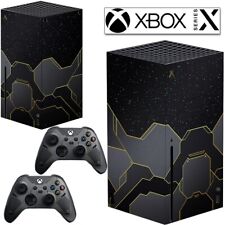 Skin Sticker for Xbox Series X Halo Limited Edition for Console + 2 controller