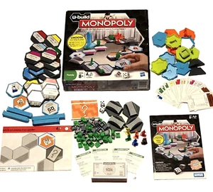 Komplettes U Build Monopoly Spiel von Hasbro 2010 alle Teile sauber Alter 8+ schnelles Spiel - Bild 1 von 11