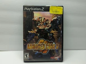 Armored Core 3 Sony PlayStation 2 2002 PS2 Complete W/ Reg Card TESTED FAST READ - Picture 1 of 12