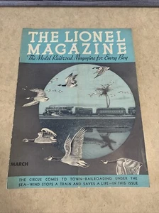 The Lionel Magazine March 1934 Volume 4 No. 3 Vintage Lionel Trains - Picture 1 of 8