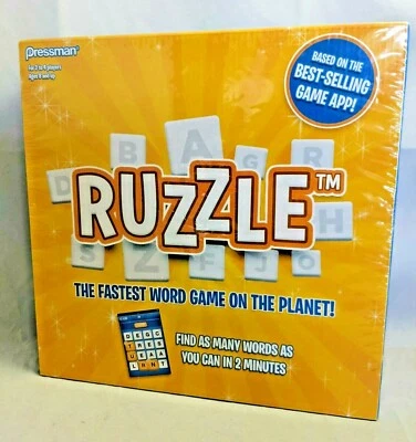 Ruzzle Fastest Word Game Fast Word Game Factory Sealed New - Image 1 of 4