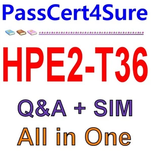 Using HPE OneView HPE2-T36 Exam Q&A+SIM - Picture 1 of 1