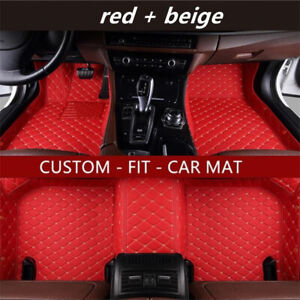 Car Mats For Peugeot All Model 2000-2022 Year Custom Interior Floor Non-slip
