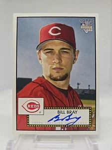 2006 Topps '52 Bill Bray RC Autograph #52S-WB Cincinnati Reds - Picture 1 of 2