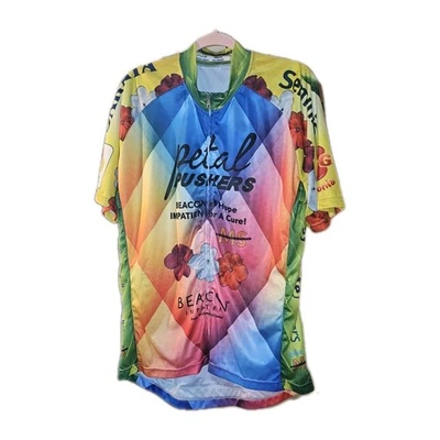 Life Behind Bars Cycling Jersey Pedal Pusher Sz 3XL Genesis Volare  T7 - Image 1 of 4