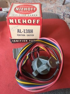 Niehoff AL-138H 1977-87 Chrysler Corp. car & truck Ignition switch fits many - Image 1 of 4