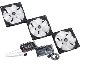 Bitspower BPTA-FX1812NT-3 5 Volts Touchaqua Notos 120 Digital RGB Fan, 3Pcs - Bild 1 von 3