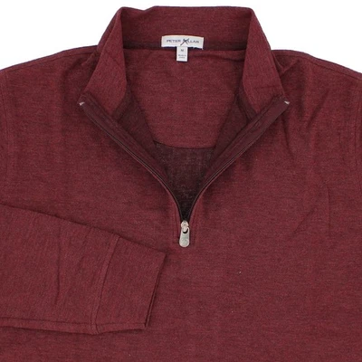 Pullover Peter Millar Para Hombre 1/4 Cremallera Corona Cómodo Punto Piqué, MF24K49 Foto 1 de 4