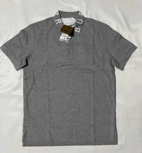BURBERRY Poloshirt Große L Grau Neu Mit Etikett - Bild 1 von 16